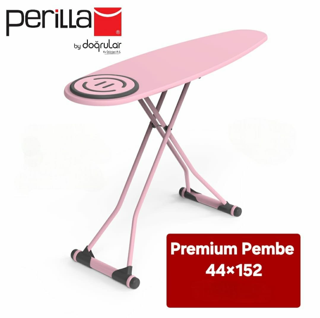 Ütü Masası PERİLLA Premium Pembe-UAS14013