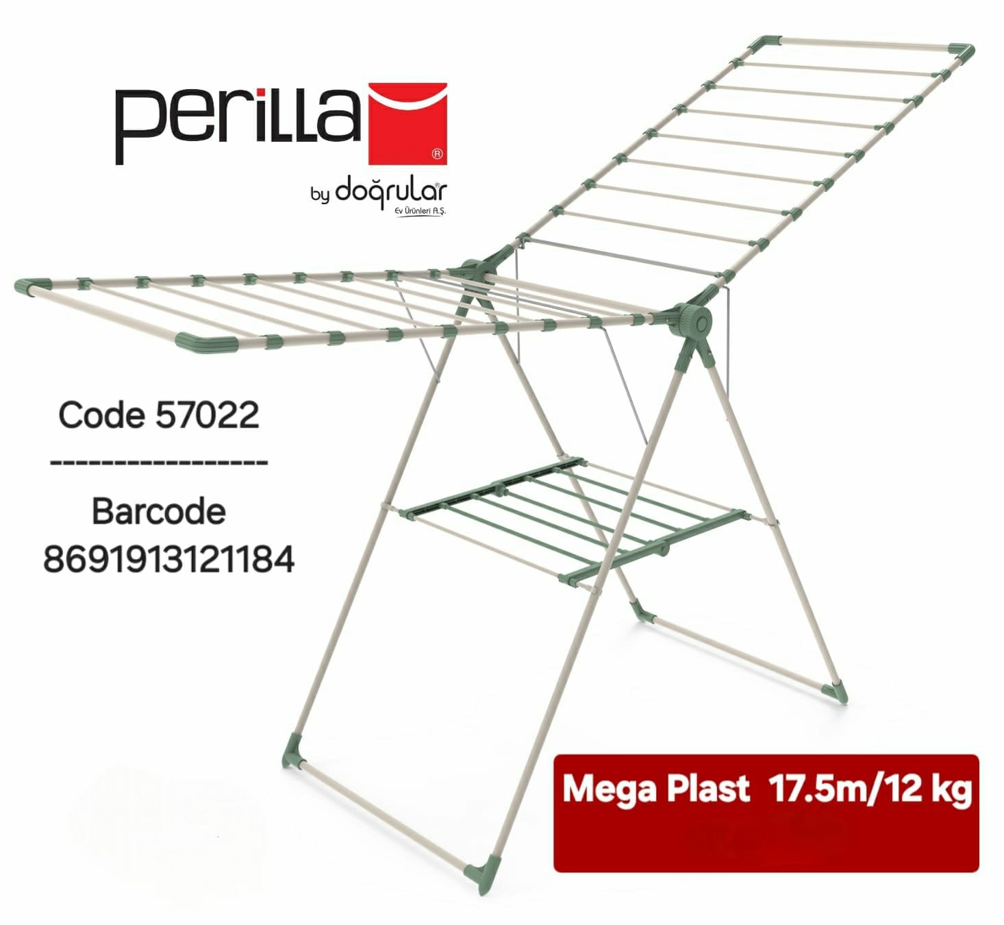 Paltar Quruducu PERİLLA Mega Plast-57022