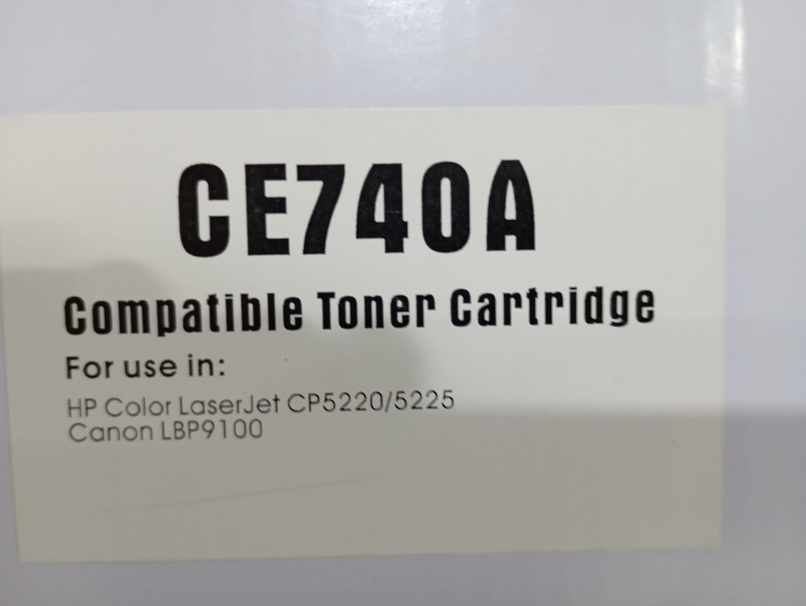 KARTRIC HP UNİVERSAL LJ CE740A (307A)CP5220/5225/Canon LBP 9100.