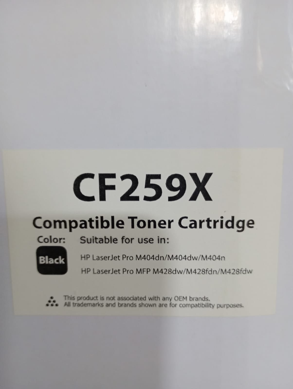 KARTRIC HP UNIVERSAL CF259X/LASERJET PRO M404 DN/M404 DW/M404 N/MFP M428 DW/M428 FDN/M428 FDW.