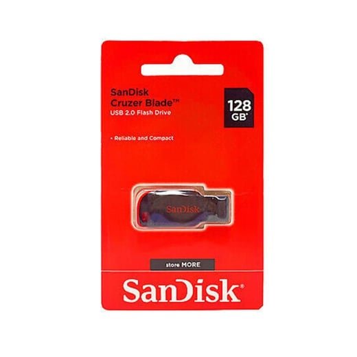 FlAŞ KART SANDISK 128 GB USB 2.0 /SDCZ50-128G-B35