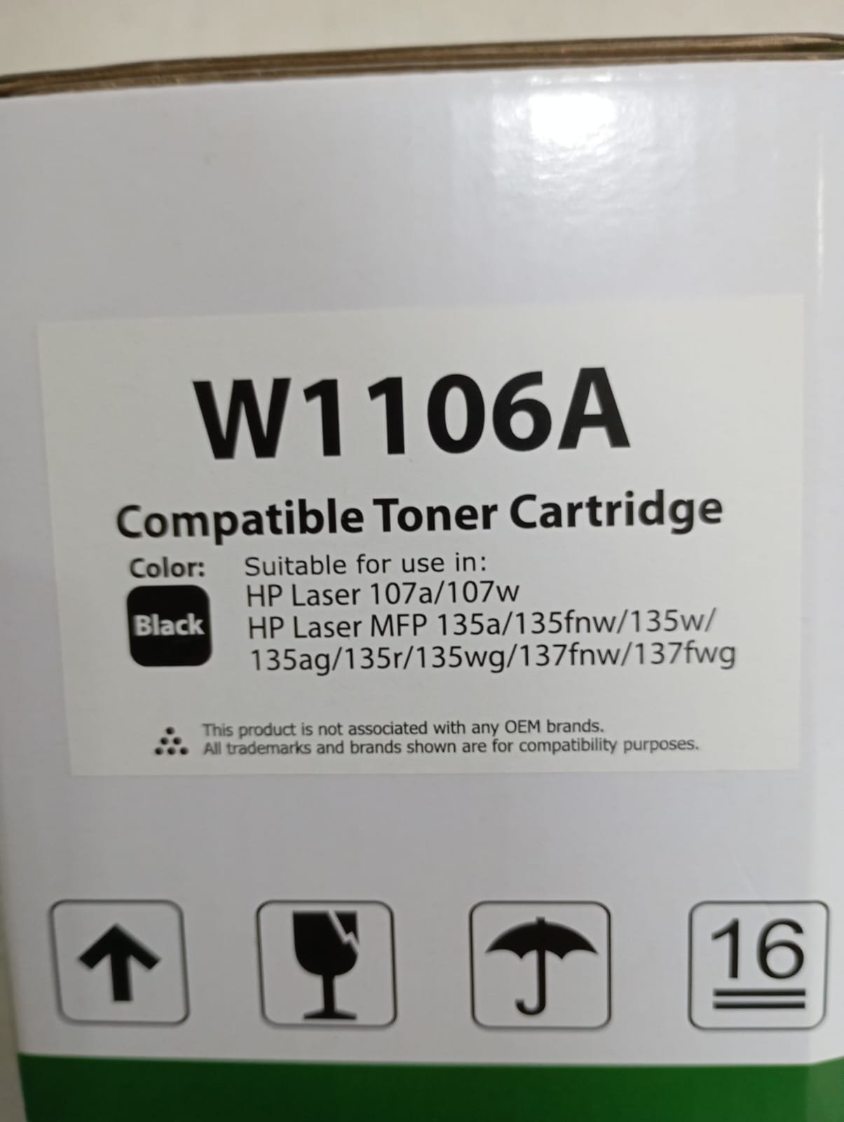 KARTRIC HP UNIVERSAL W1106A 107A/107W/MFP 135A/135FNW/135W/137FNW/137FWG.