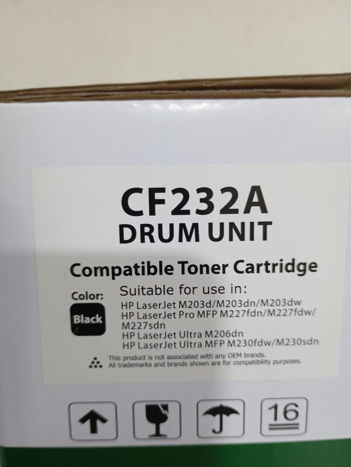 KARTRIC HP UNIVERSAL CF 232A DRUM M227FDN/M227FDW/M227SDN/M206DN/M230FDW/M230SDN/M203D/M203DN/M203DW.